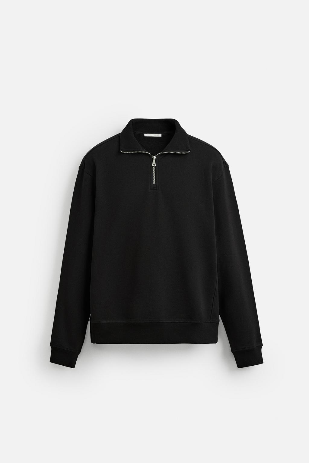 Zip-neck Sweatshirt