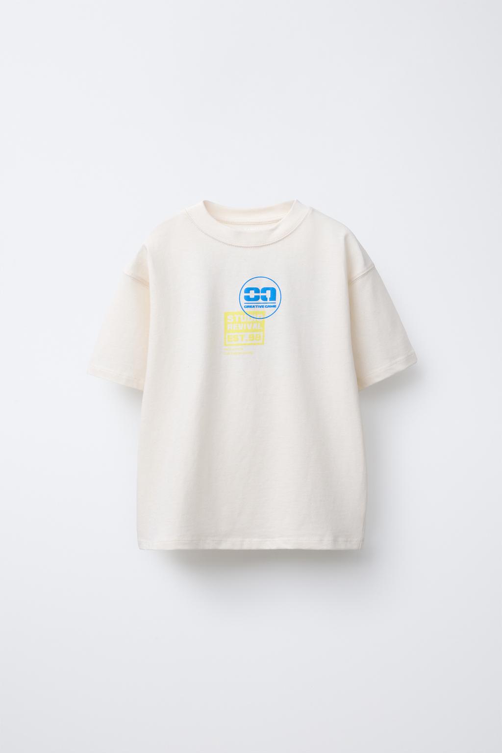 Raised Graphic Print T-shirt