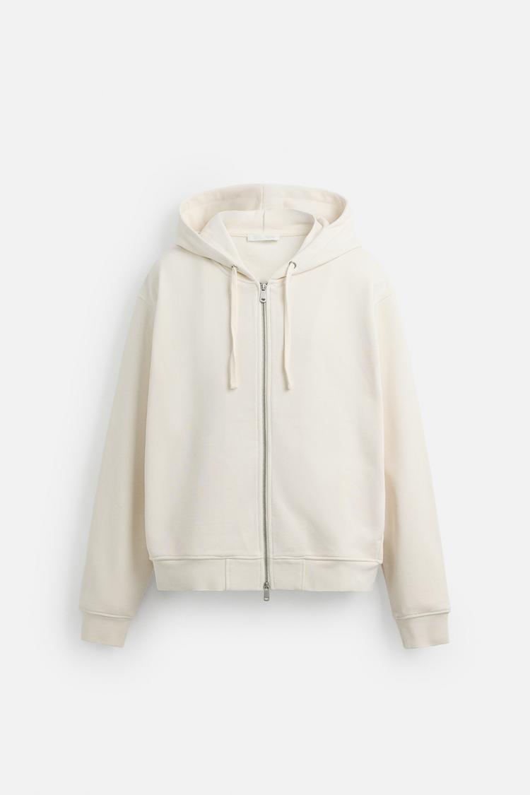 Zip-up hoodie