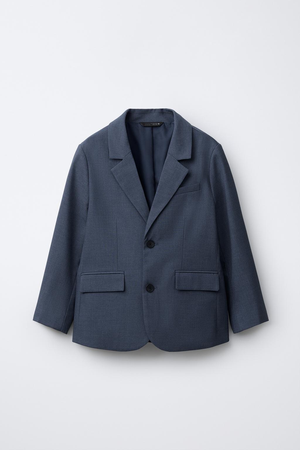 Textured Suit Jacket