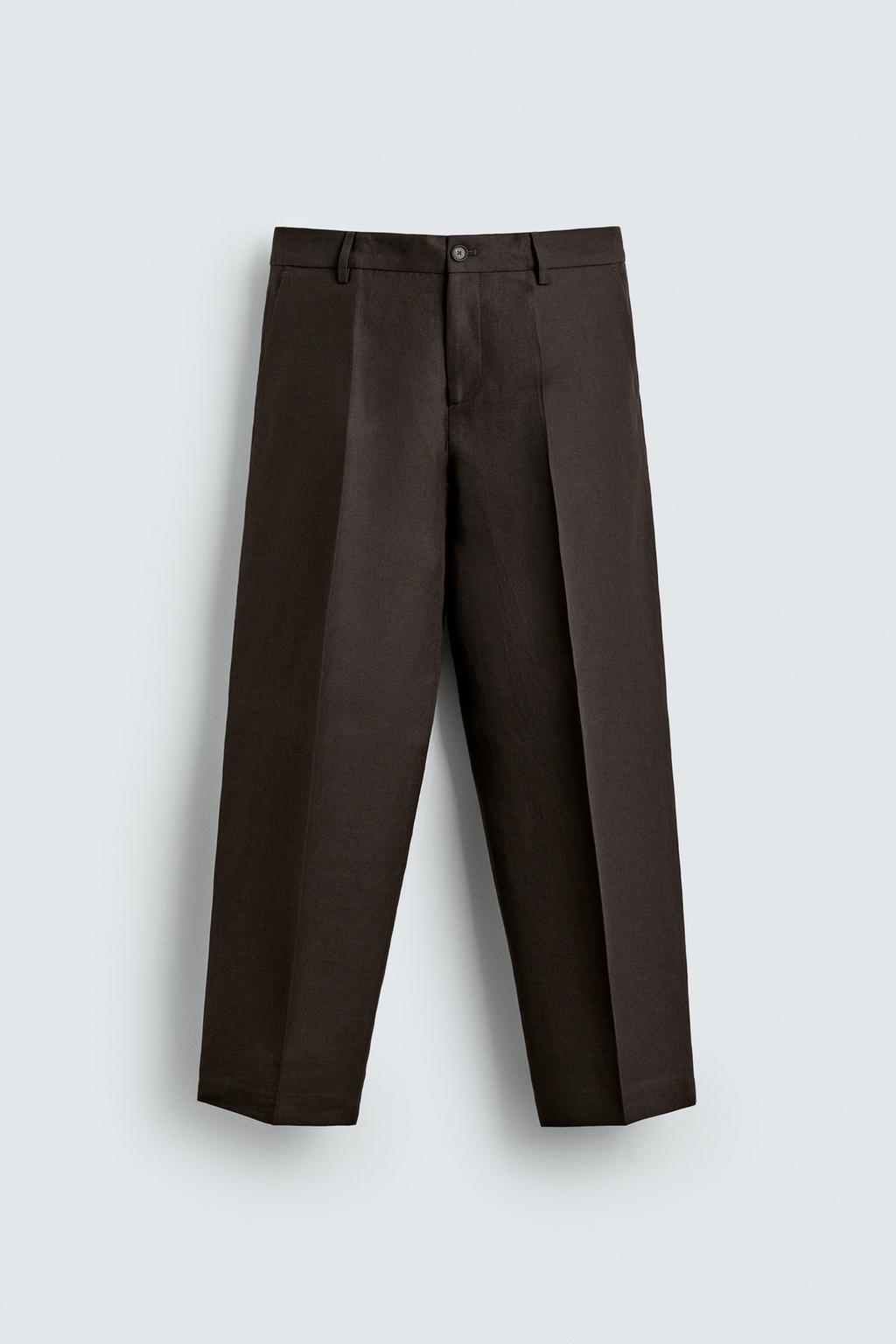 Pure Linen Suit Pants