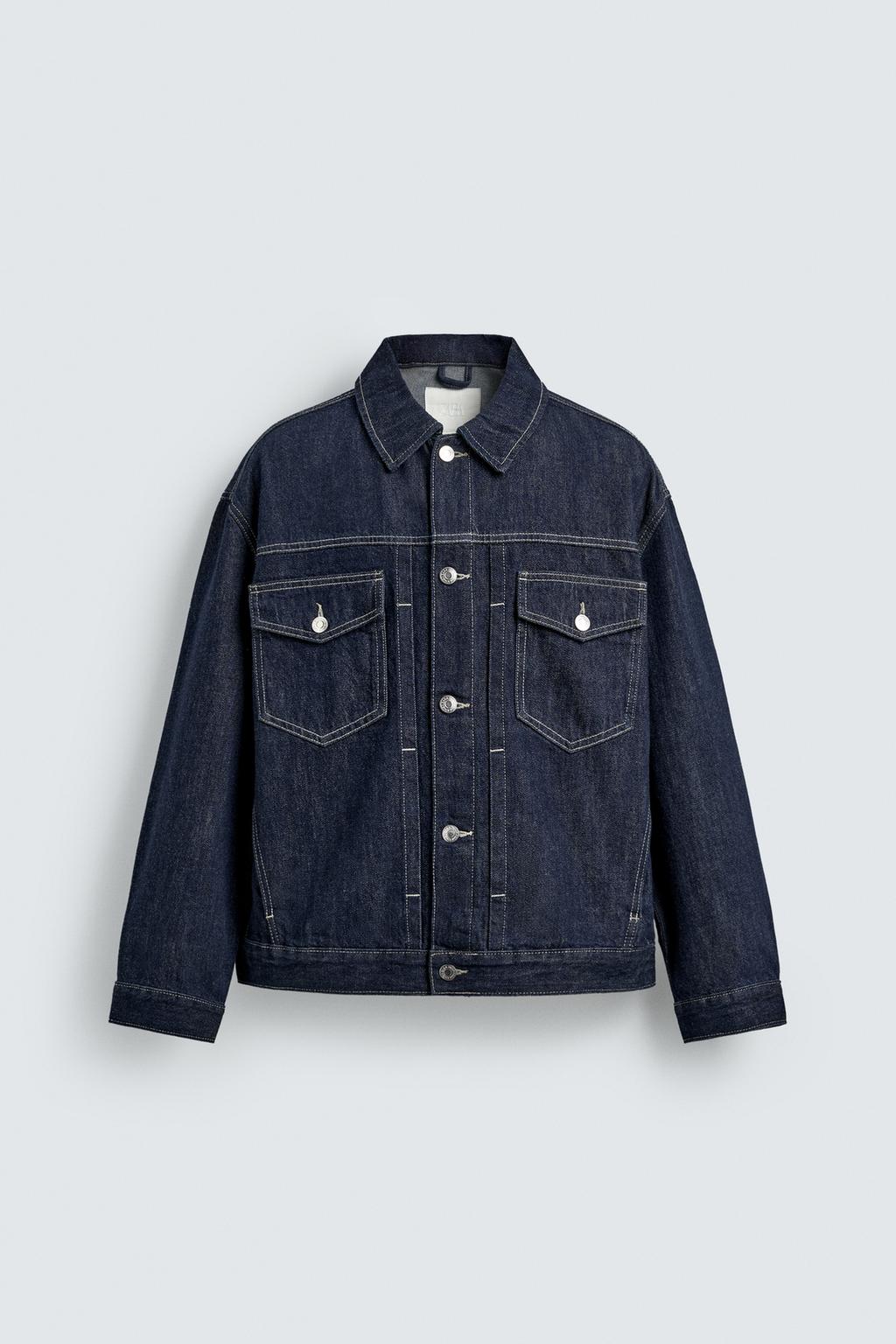 Loose-Fitting Denim Jacket