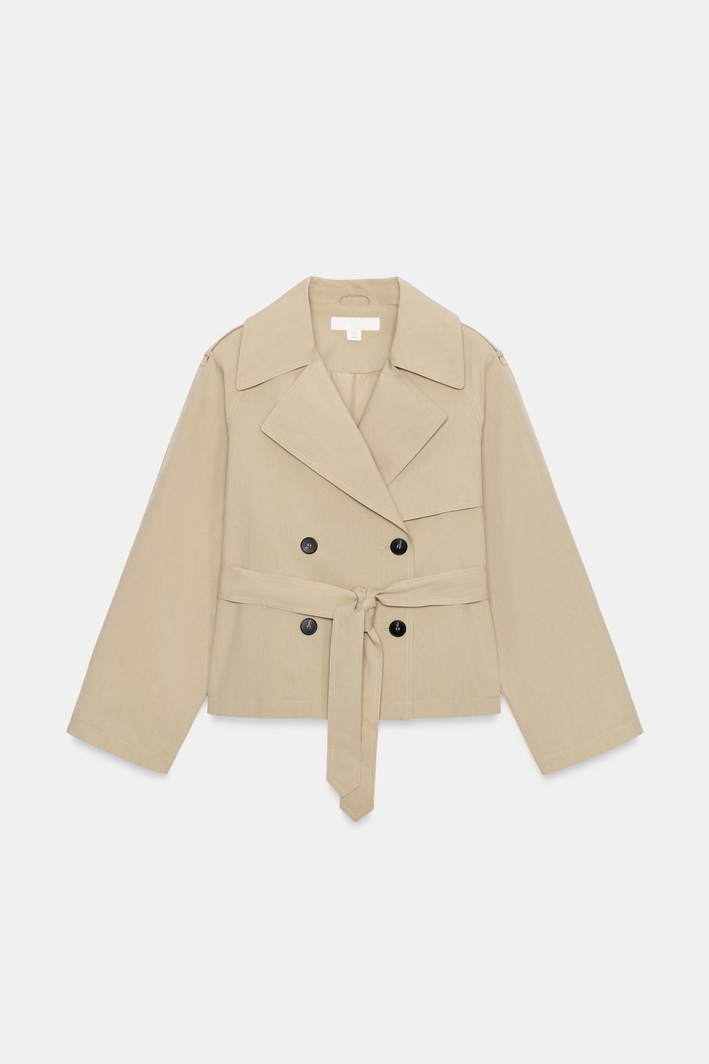 Pair With A Belted Short Trench Coat